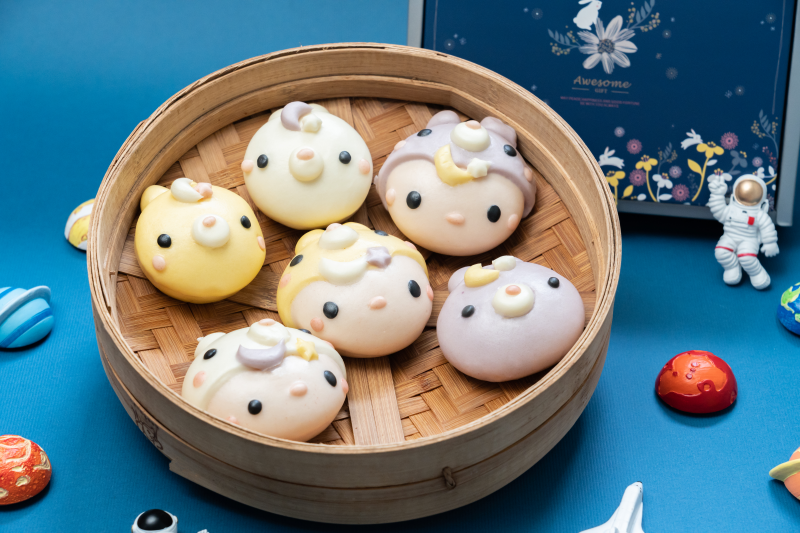 老甜媽手工饅頭 - 中秋節就是要吃兔兔禮盒
