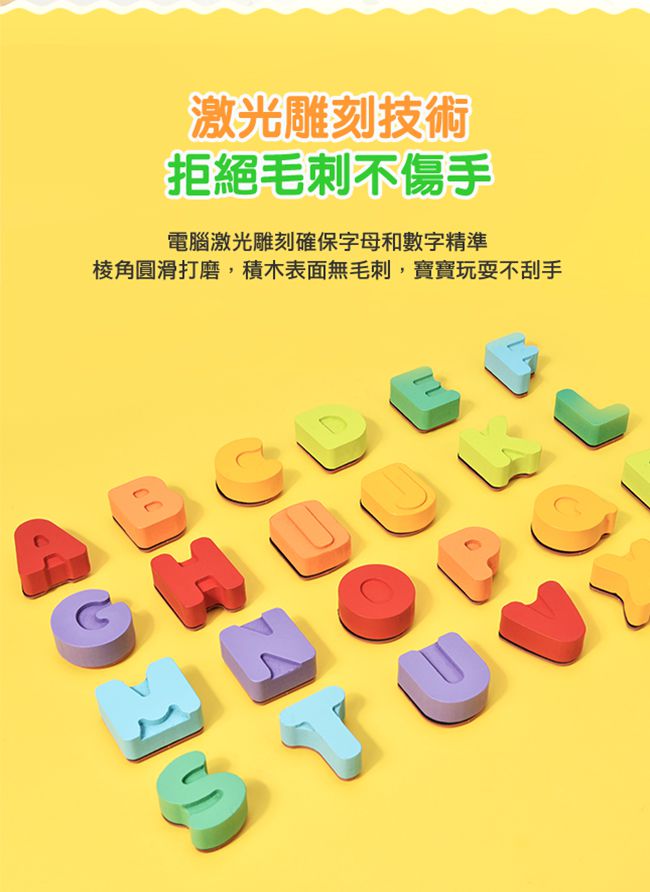 Crayola繪兒樂 - 早教創意啟蒙趣味蓋印塗鴉字母木拼圖-【獨家送】Crayola質感收納袋