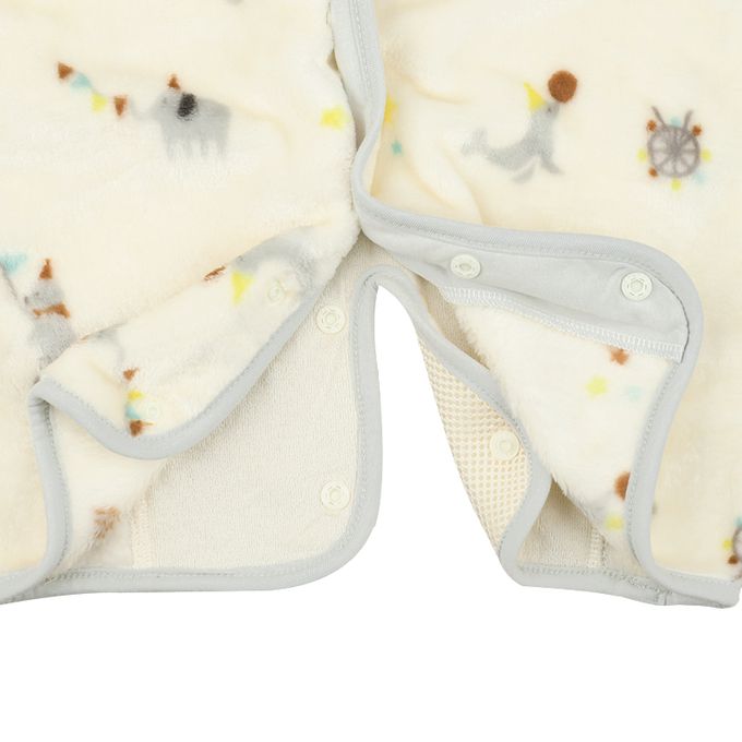 akachan honpo - 柔順2WAY防踢被-象牙白色