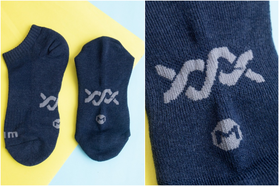 WIWI - 舒適休閒抑菌船型除臭襪-女-湛海藍