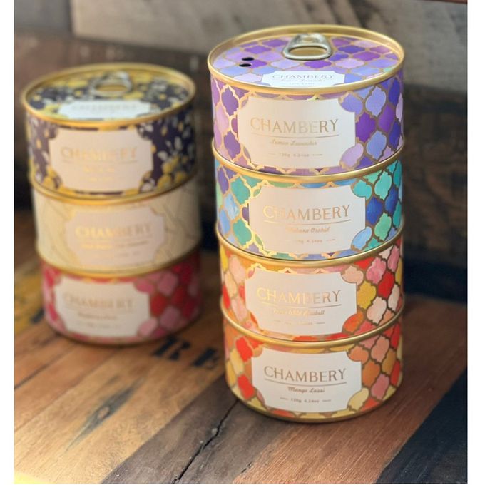 CHAMBERY - 易開罐香薰蠟燭 莫氏蘭 -1入-120g