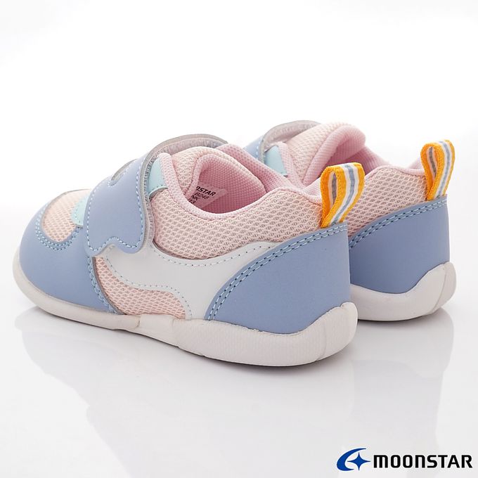 Moonstar日本月星 - MSCN幼童3E運動鞋(寶寶段)-學步鞋-藍粉