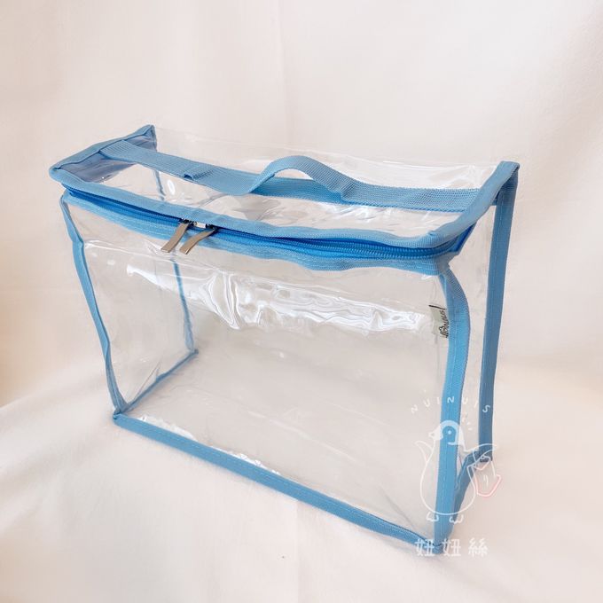 妞妞絲 - 手提文件書袋-莫蘭迪藍 (F)