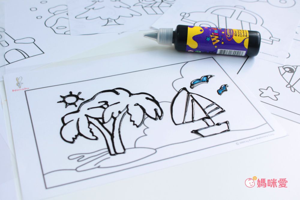 台灣製【彩繪玻璃貼 DIY】超夯膠畫，可裝飾在光滑平面！