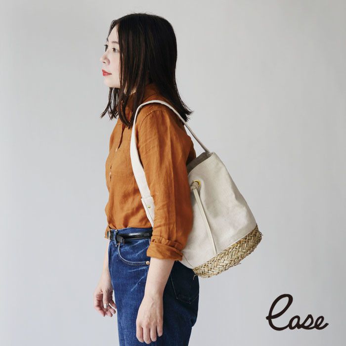 日本妞夏日最愛。草編包Ｘ編織包