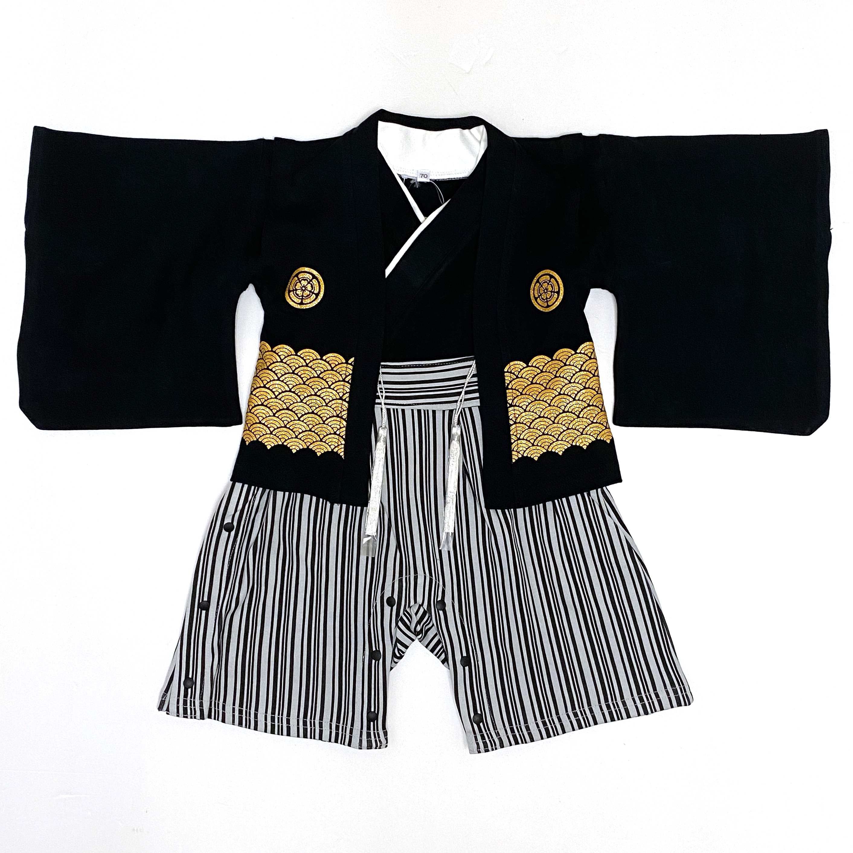 akachan honpo - 袴連身衣-黑色