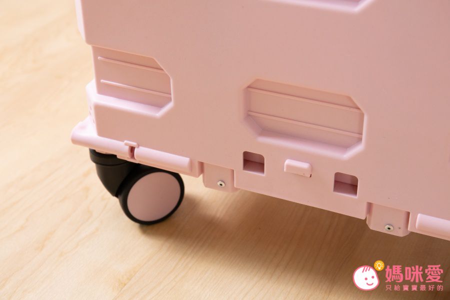 韓國 Daily Like - 四輪折疊手拉車／購物車-橄欖綠 (展開：40X36X46cm，折疊：40X10X46cm)