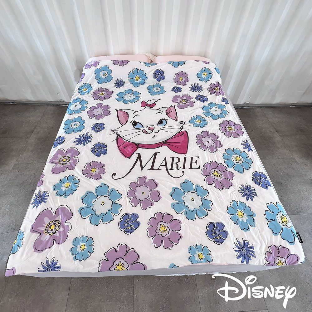 Disney 迪士尼 - 涼感冰絲被-花朵瑪麗貓 (150X180cm)