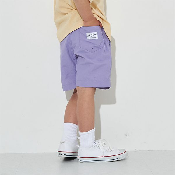 日本 b-ROOM - 玩水OK！潑水加工輕便短褲-卡其