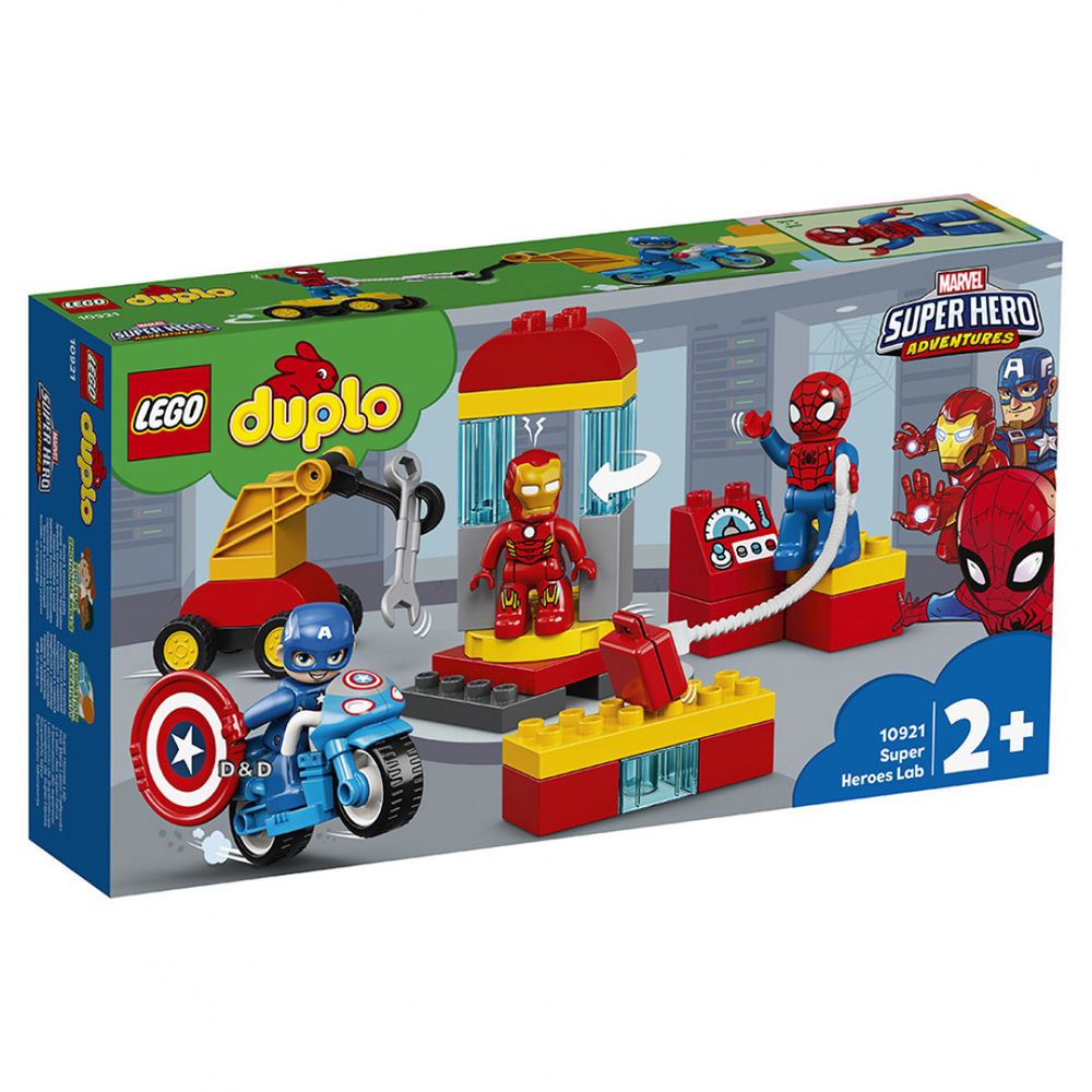 樂高 LEGO - 樂高 Duplo 得寶幼兒系列 -  超級英雄實驗室 10921-30pcs