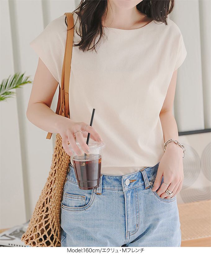 日本 Kobe Lettuce - 抗透汗機能 純棉短袖上衣(可選袖)-白