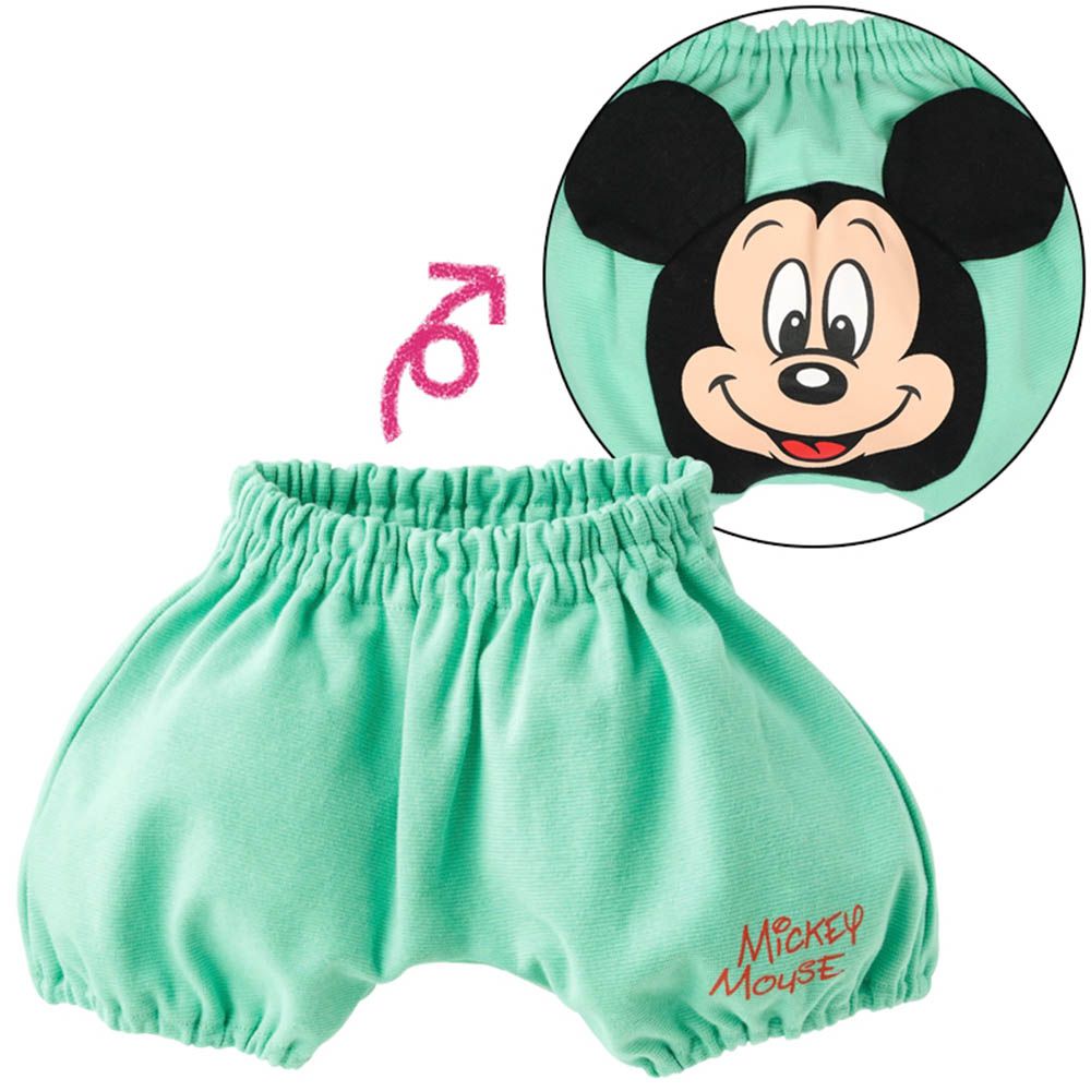 造型屁屁褲-米奇-綠色