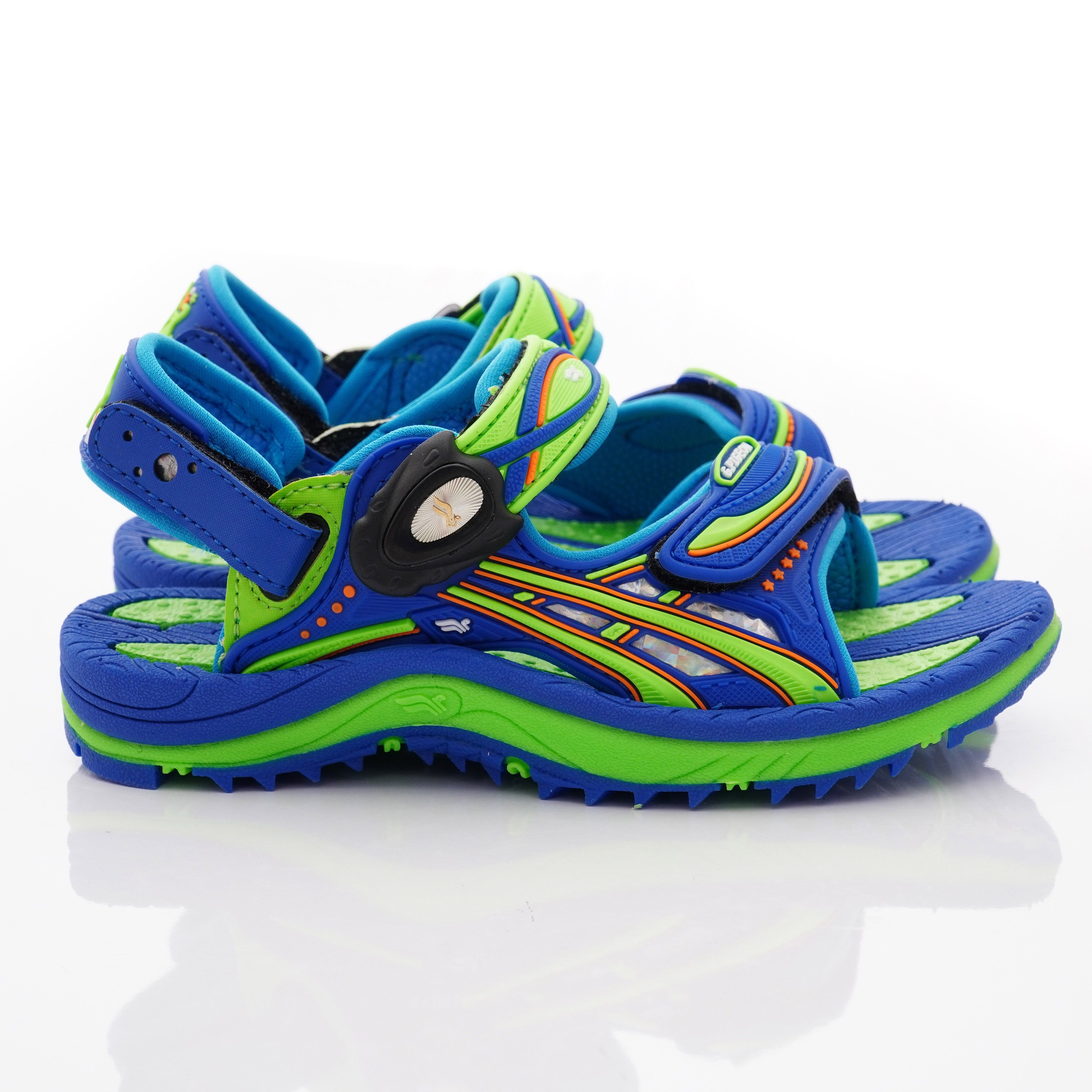 G.P - 造型磁扣兩穿涼拖鞋款(中小童段)-藍綠