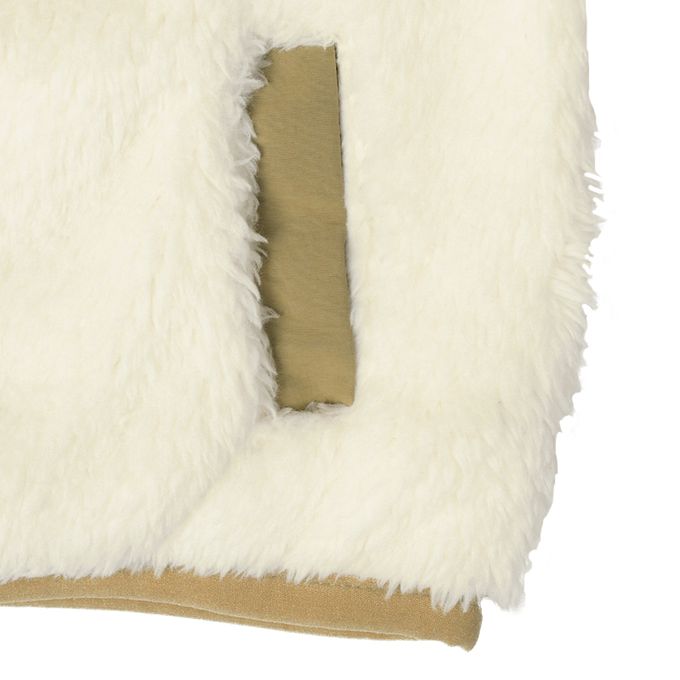 akachan honpo - 刷毛外套-米白色