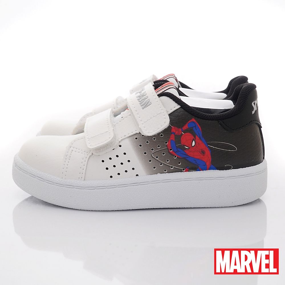 台灣製蜘蛛人休閒運動鞋白(中大童段)-運動鞋-白