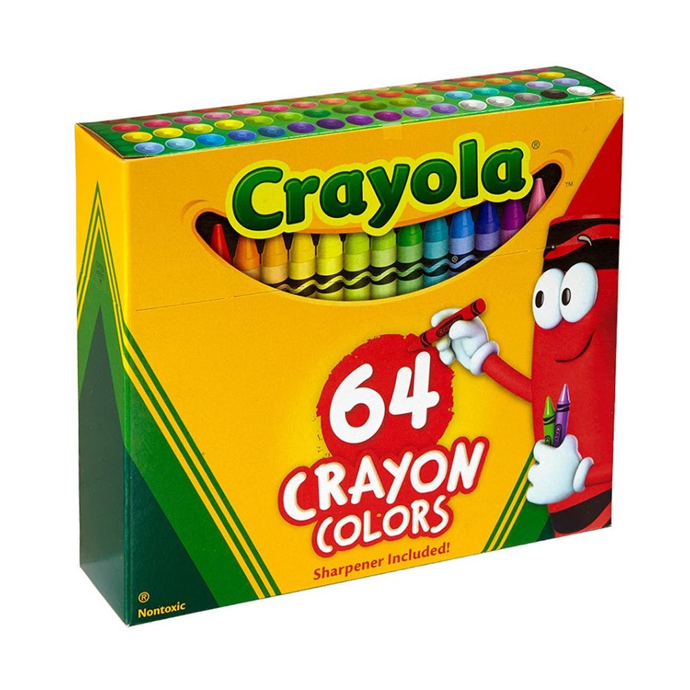 Crayola繪兒樂 - 彩色蠟筆64色