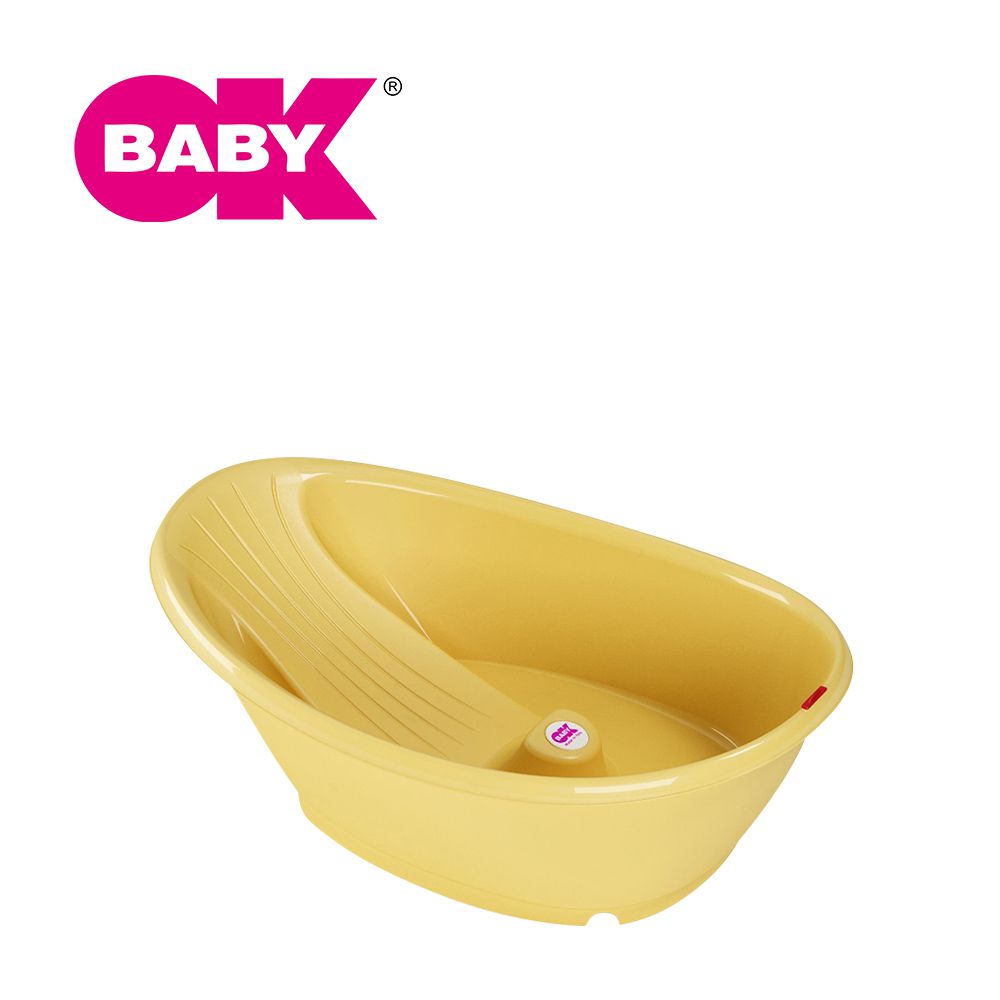 義大利 Bella商務艙嬰兒澡盆-黃色