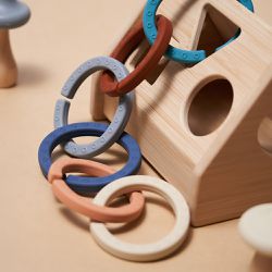 MOTHER-K - 趣味多功能矽膠懸掛吊環6入組(2色)