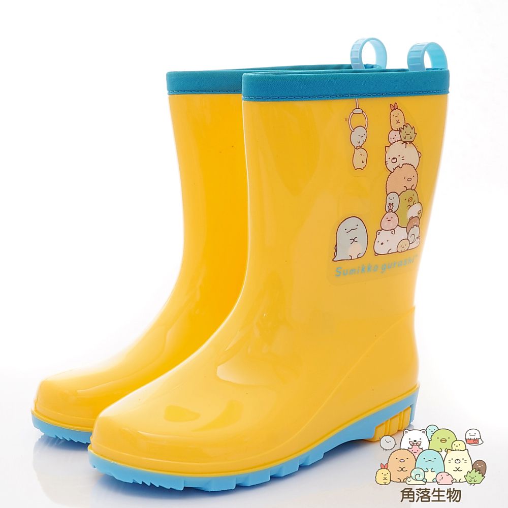 角落生物 - 台灣製角落小夥伴雨鞋(中大童段)-黃
