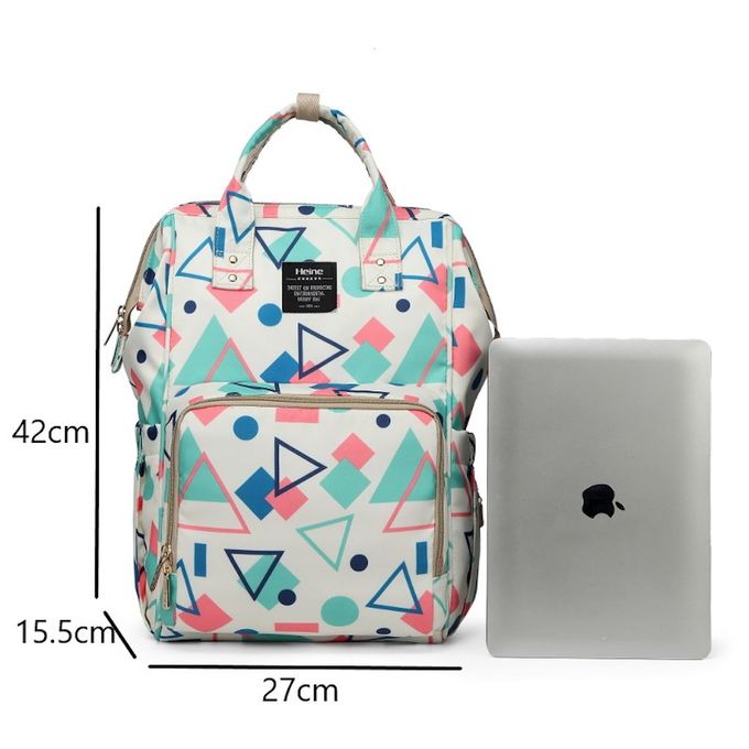 Heine 海恩 - WIN-202 時尚多功能多口袋 媽媽包 後背包 育兒包 待產包-夏日風情