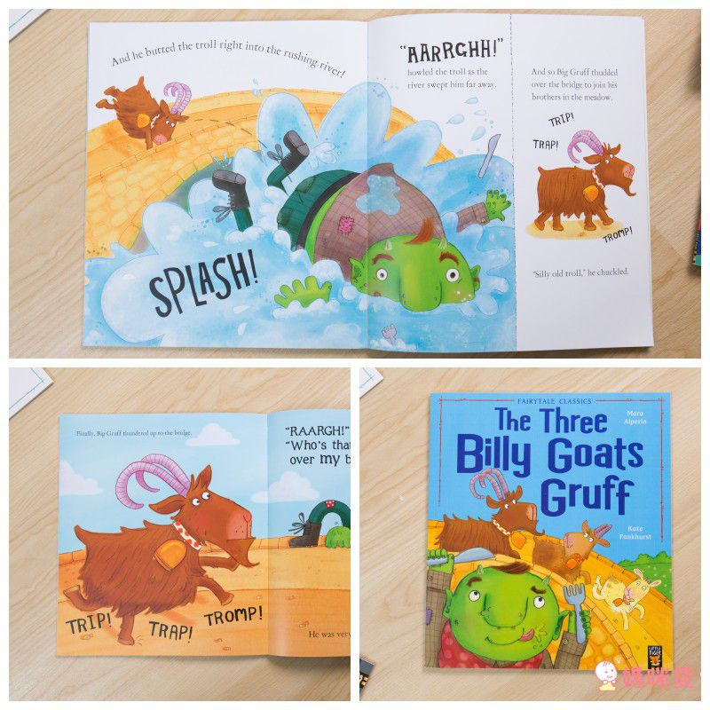 【最受歡迎的有聲英文書單】英文繪本10書＋10CD～大野狼熱銷缺貨款補貨到！