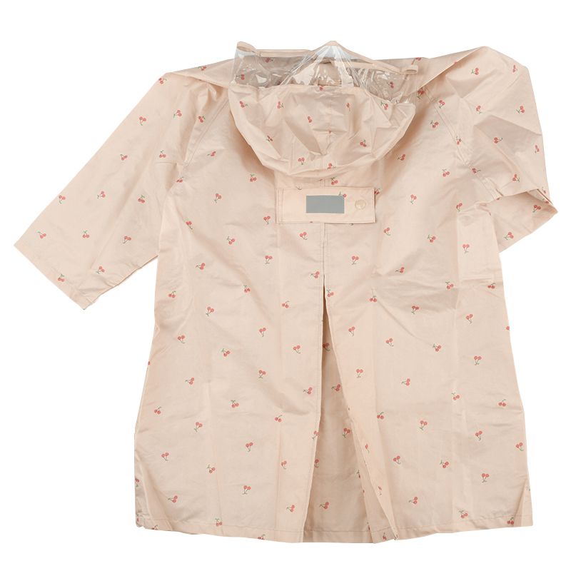 akachan honpo - 雨衣-櫻桃-粉紅色