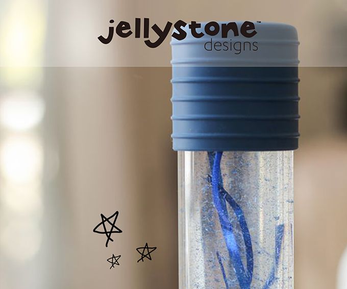 jellystone - 情緒冷靜療癒瓶(感官瓶)-白雪