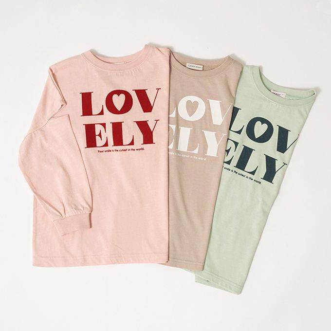 日本 Lycee mine - 休閒印花寬版開口長袖上衣-LOVLEY-薄荷綠