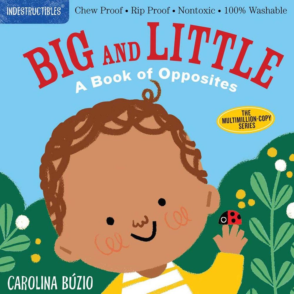 Indestructibles: Big and Little: A Book of Opposites-咬咬書