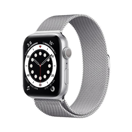 Apple Watch 米蘭金屬磁吸式錶帶-星鑽銀