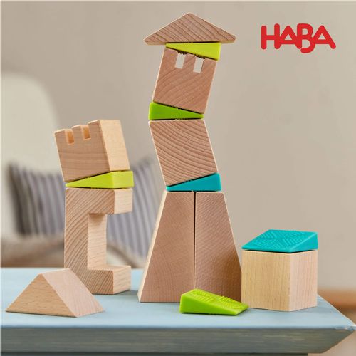 德國HABA - 平衡積木-東倒西歪