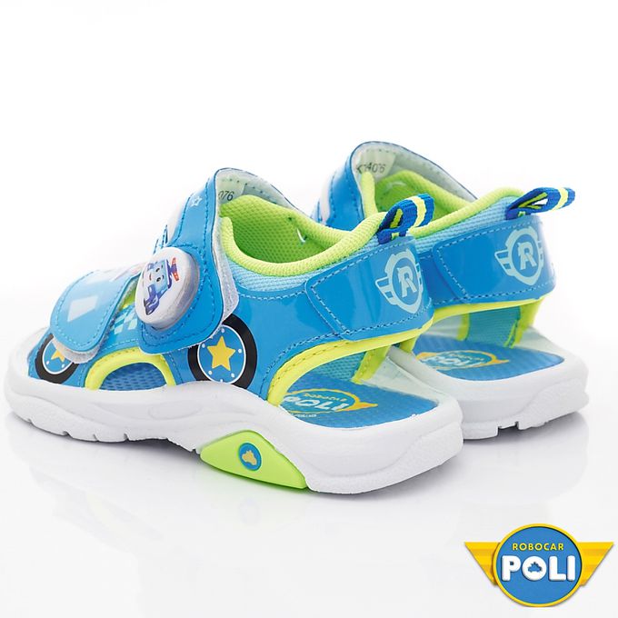 POLI電燈涼鞋-POKT34076藍(中小童)-涼鞋-藍