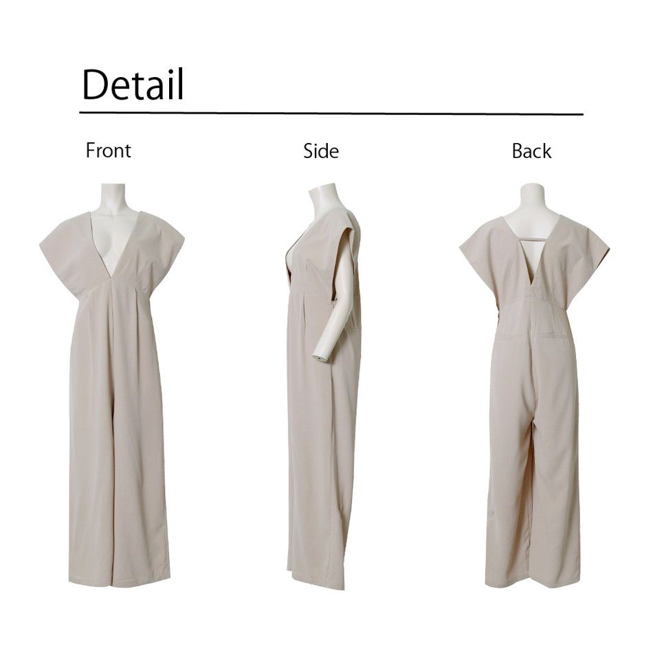 日本 Rejoule - 時尚落肩收腰吊帶褲-優雅黑