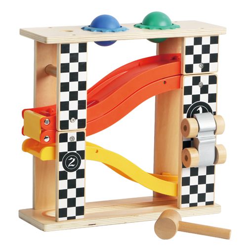 TOP BRIGHT特寶兒 - 二合一敲打滑車軌道組