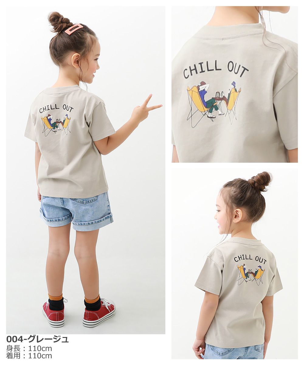 日本 devirock - 純棉 定番百搭印花短T-忘了它-黑