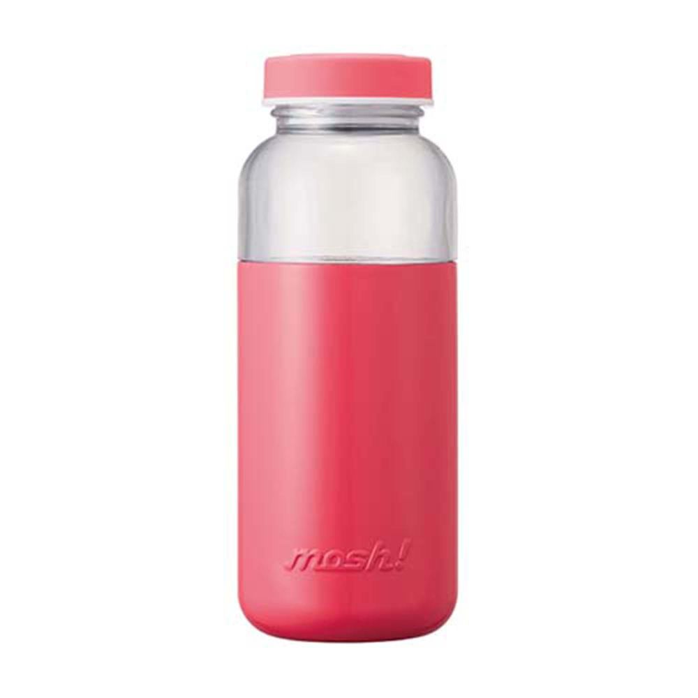 日本mosh! - 膠囊保冷瓶-買大送小(請在訂單備註小款顏色)-粉 (500ml)