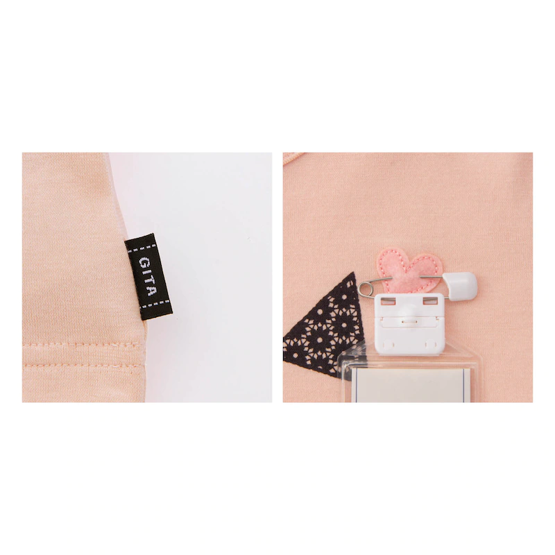 日本千趣會 - GITA 天竺棉印花短T-櫻桃星星蛋糕-藍