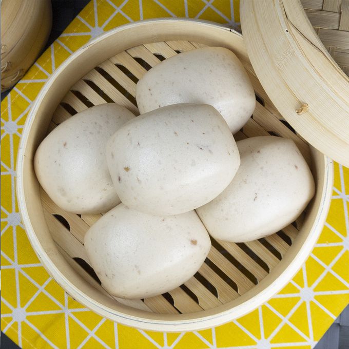 艾酷奇 - 芋頭豆漿饅頭-560公克±15公克(70公克X6入)