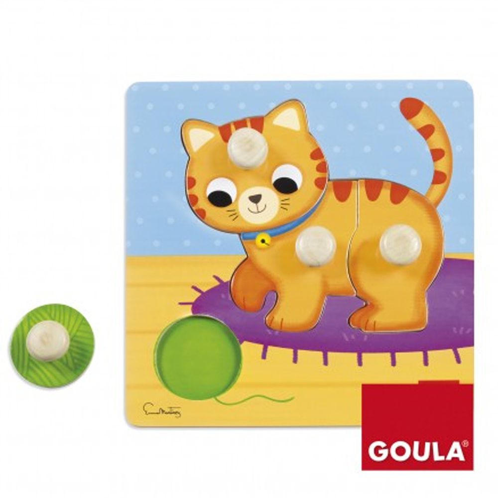西班牙 GOULA - 【新品】貓拼圖-1-2歲