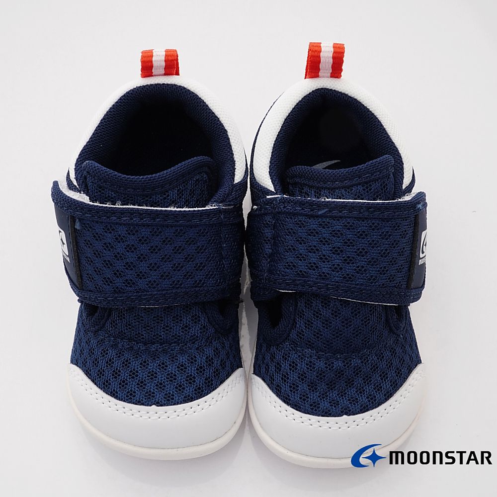 MOONSTAR日本月星 - 休閒機能寶寶學步鞋(寶寶段)-深藍