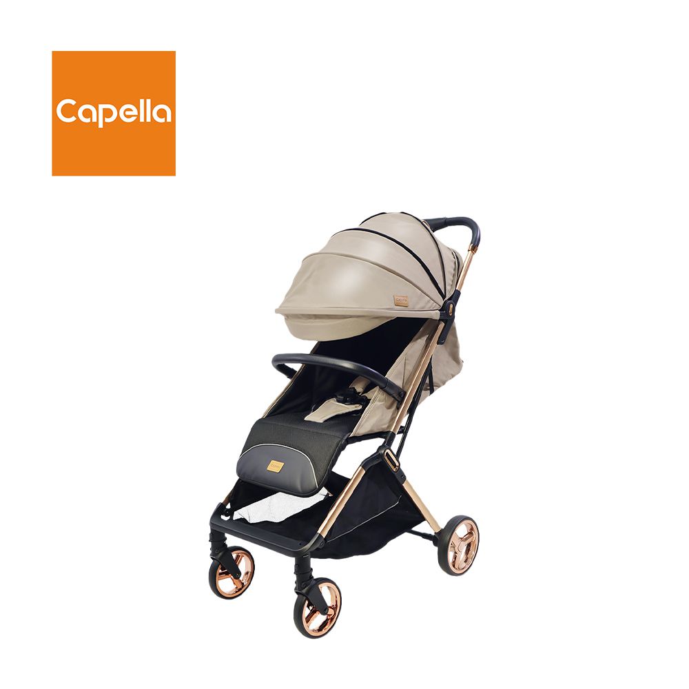 韓國 X9 PRO V6 可登機輕量極致完美手推車-金沙色