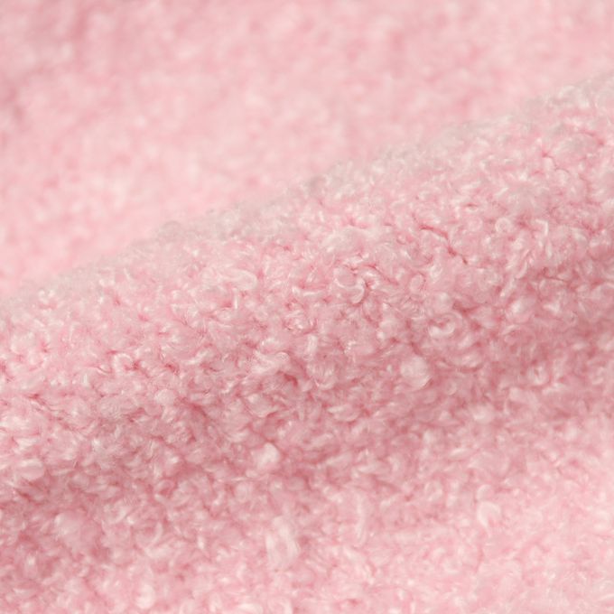 akachan honpo - 毛茸茸柔款針織帽-尖頭-粉紅色