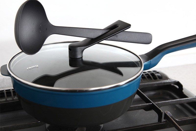 Remy - 多功能萬用不沾鍋(含鍋蓋)-20cm-Remy Pan mini-純淨白