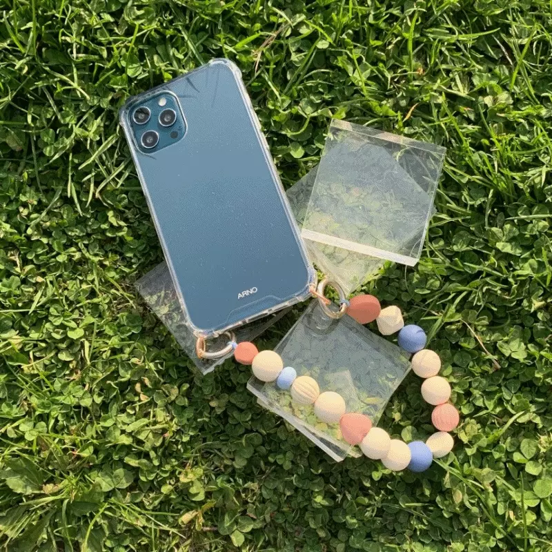 手滑黨救星！韓國 ARNO 手掛繩／背帶手機殼 ❤ 絕美又實用