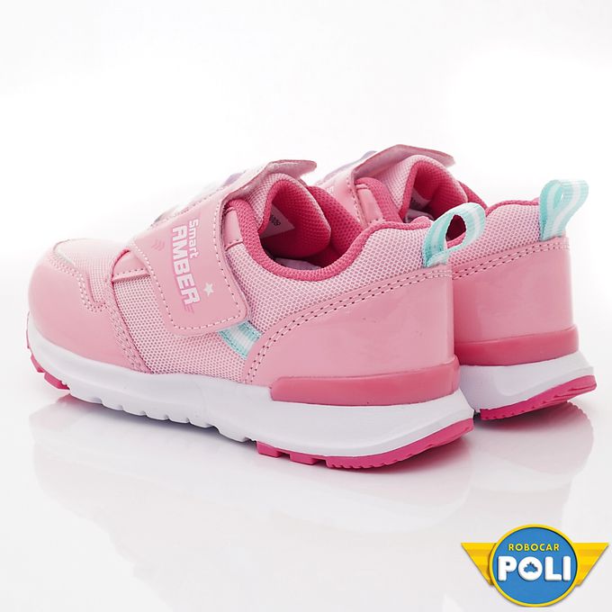 POLI波力-電燈運動鞋-POKX21243粉(中小童段)-運動鞋-粉