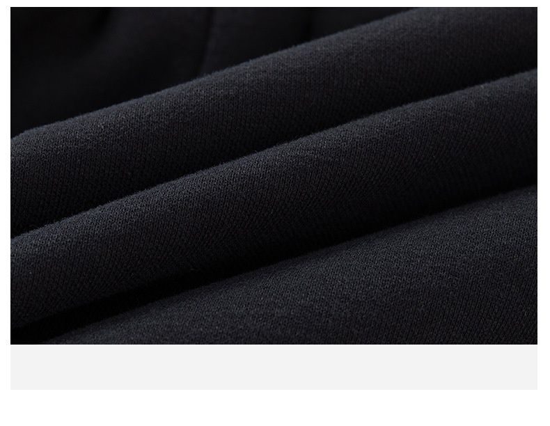 (加絨)喜氣拜年休閒長褲-立體龍角-黑色