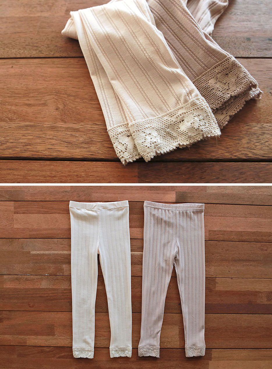 韓國 PuellaFLO - 雕花鏤空針織薄款內搭褲-藕粉