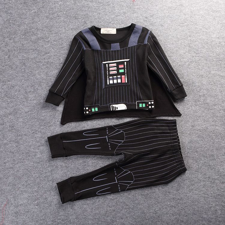 英雄系列卡通造型套裝-黑色-萬聖節裝扮