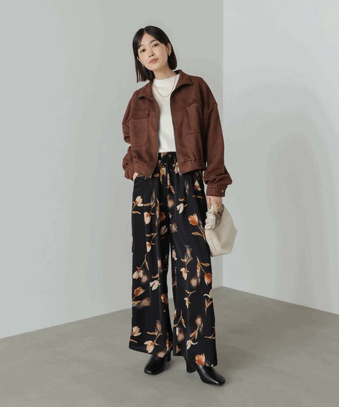 日本 Bab - 麂皮感立領率性口袋俐落外套-咖啡