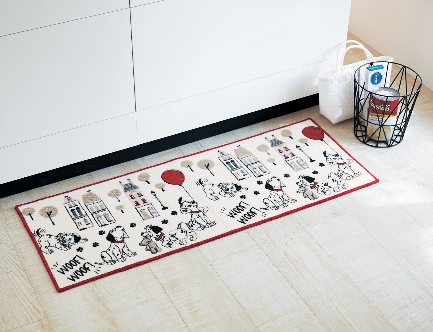 日本千趣會 - mini labo 去泥污腳踏墊-法蘭西花朵-藍綠